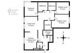 4-комнатная квартира 159 м² в Хорошёвском районе, Россия, фото 4