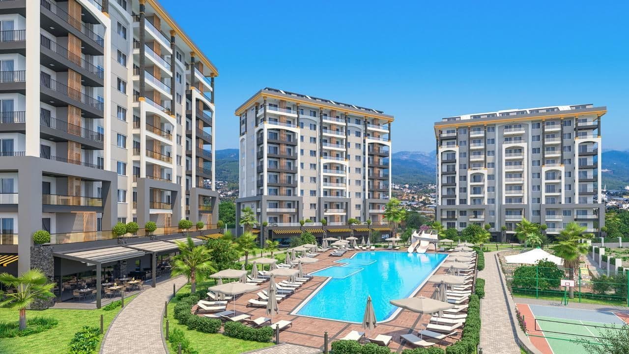 Квартира в Авсалларе, Турция, 46 м2, фото 2
