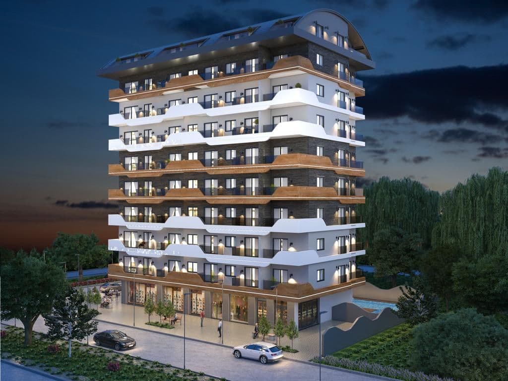 Квартира в Алании, Турция, 55 м2