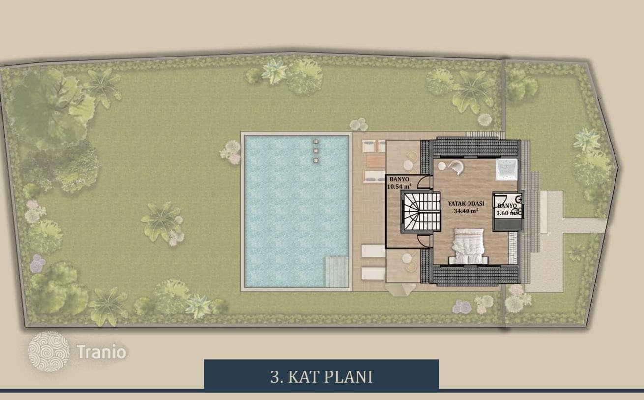4-комнатная вилла 302 м² в Гёджеке, Турция, фото 3