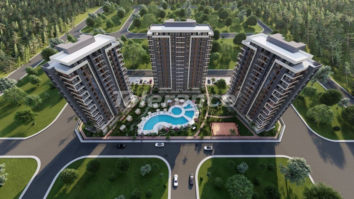 Апартаменты в Мерсине, Турция, 60 м2