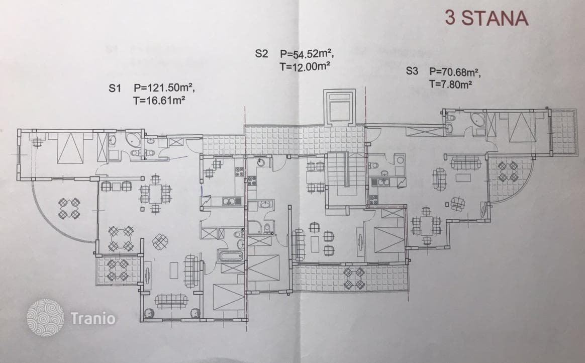Квартира 476 м² в городе Будва, Черногория