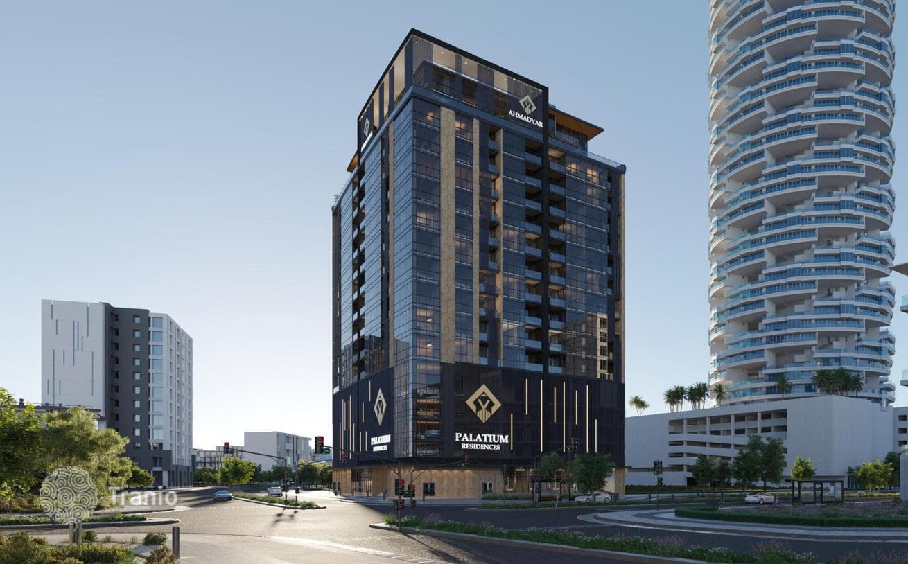 Элегантный жилой комплекс Palatium Residences в районе Джумейра Вилладж Серкл, Дубай, ОАЭ