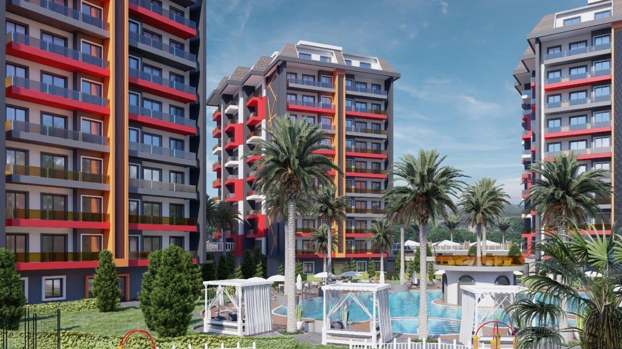 Квартира в Авсалларе, Турция, 66 м2