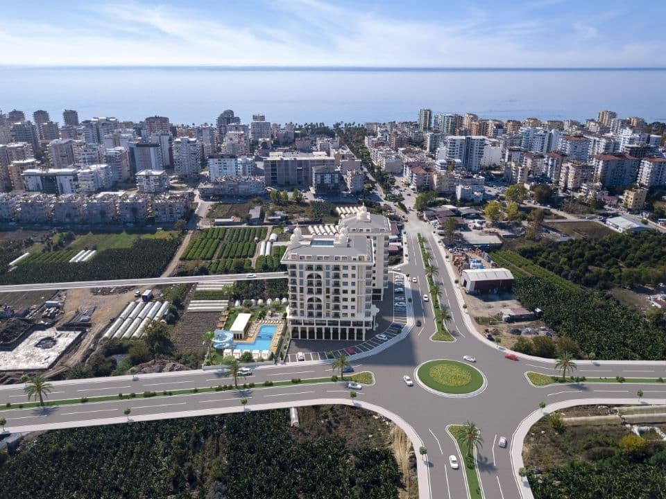 Квартира в Алании, Турция, 54 м2, фото 2