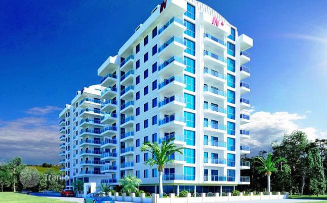 Новые апартаменты в 400 м от пляжа, Махмутлар, Анталья, Турция, фото 4