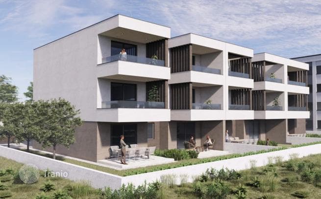 3-комнатные апартаменты в новостройке 58 м² в Пуле, Хорватия