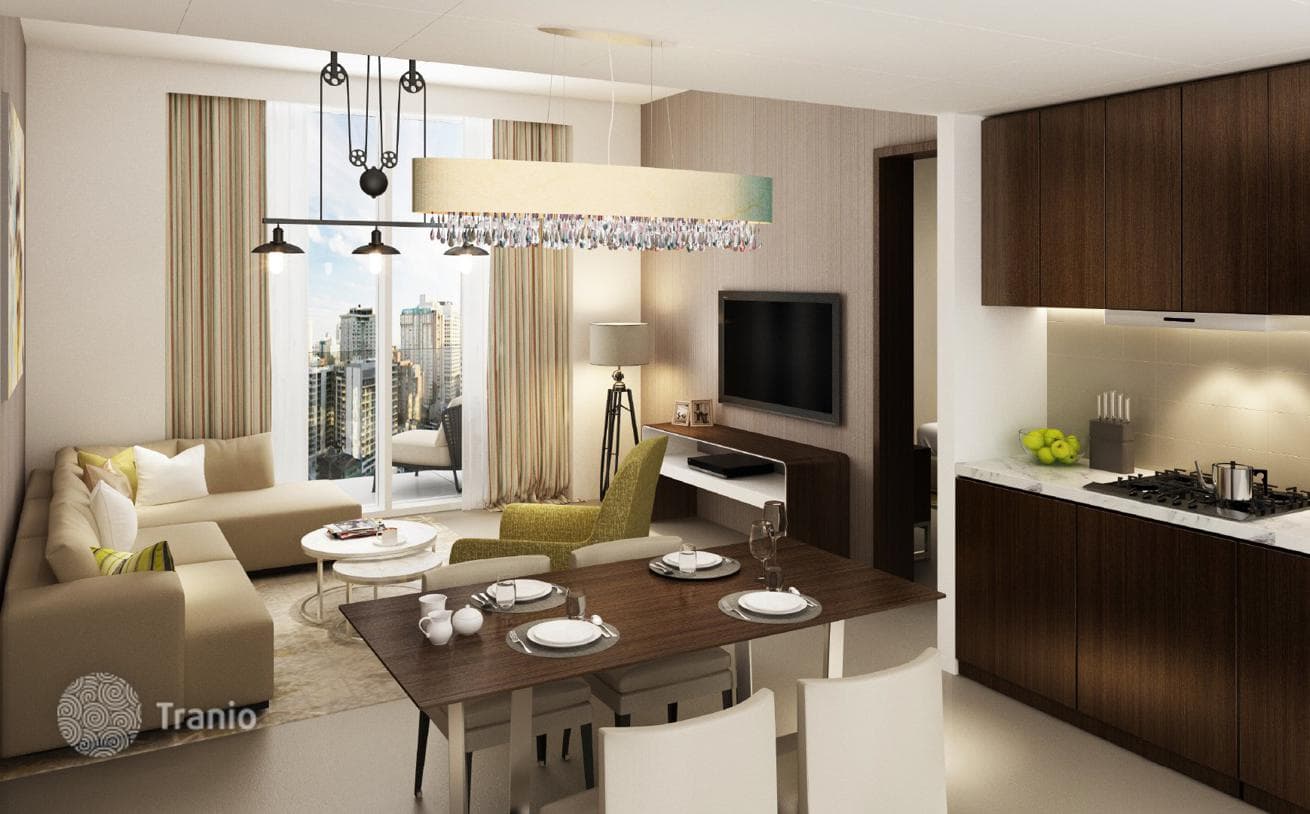 Жилой комплекс Reva Residences с видом на город, парк, водный канал, Business Bay, Дубай, ОАЭ, фото 2