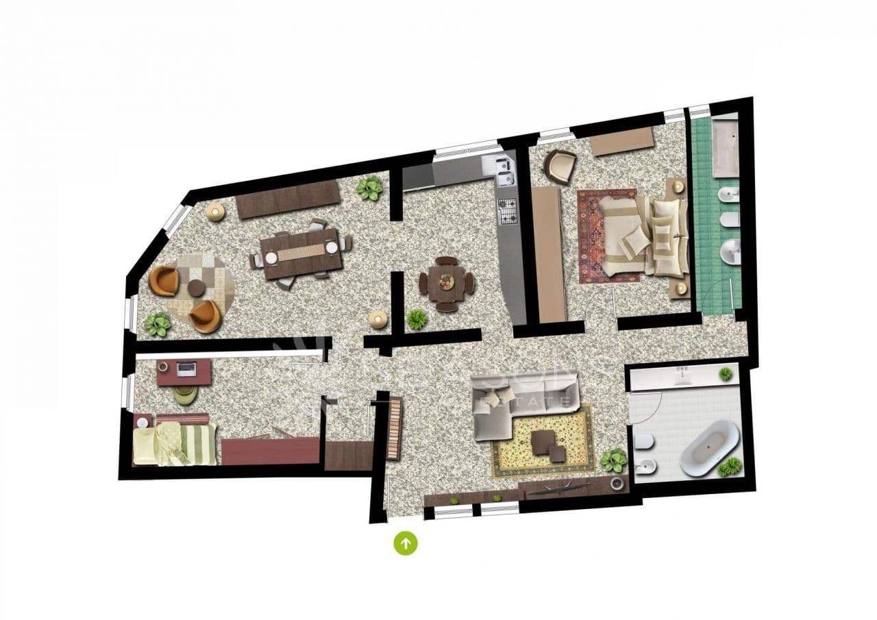 Квартира в Венеции, Италия, 130 м2