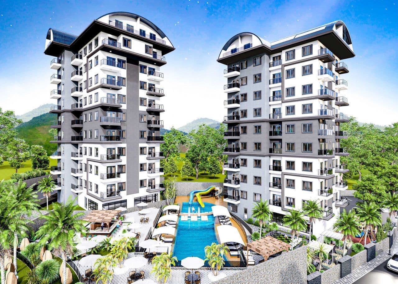 Квартира в Авсалларе, Турция, 44 м2