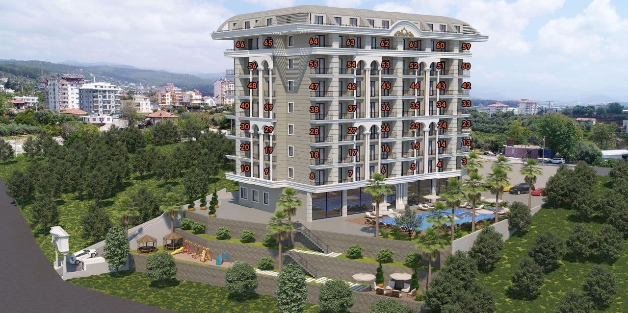 Пентхаус в Авсалларе, Турция, 84 м2