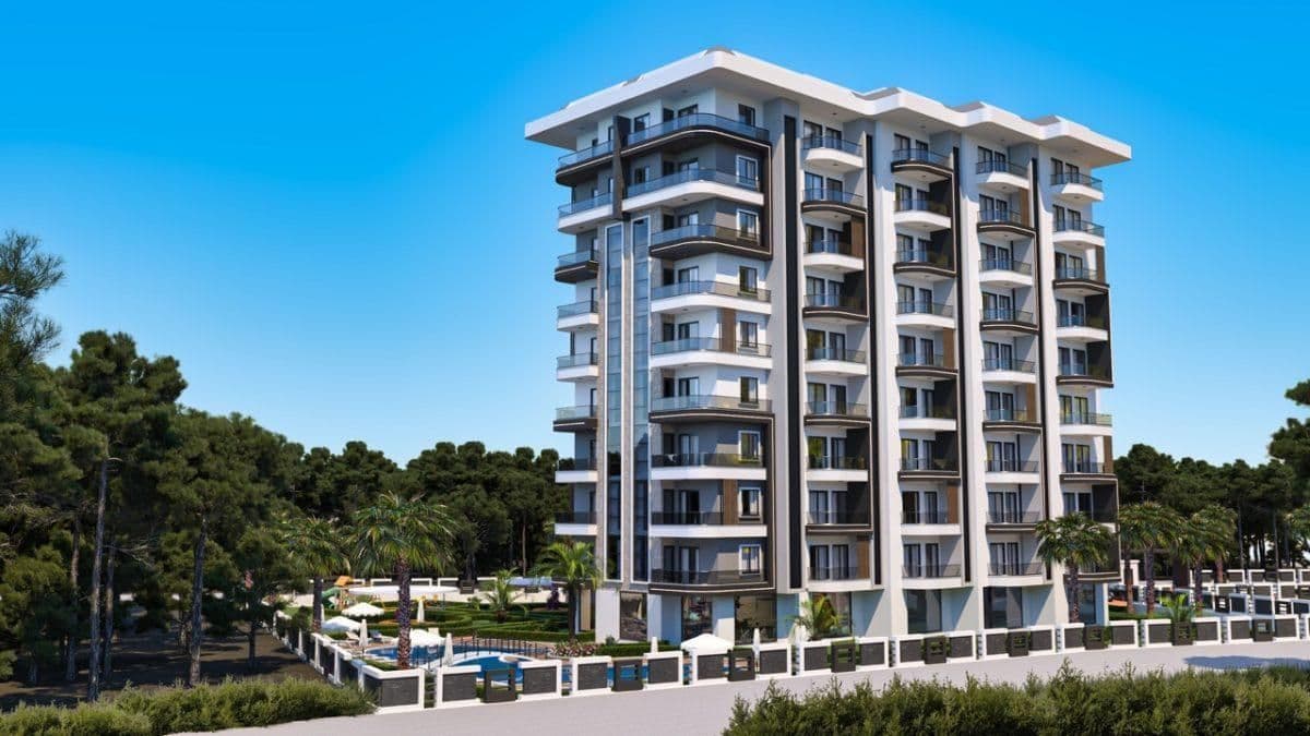 Квартира в Авсалларе, Турция, 43 м2, фото 2