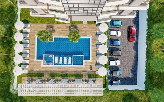 2-комнатные апартаменты в новостройке 50 м² в Махмутларе, Турция