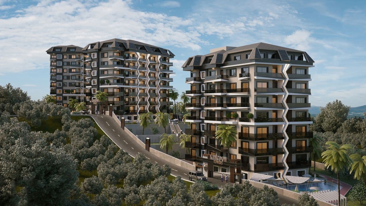 Квартира в Авсалларе, Турция, 55 м2, фото 2