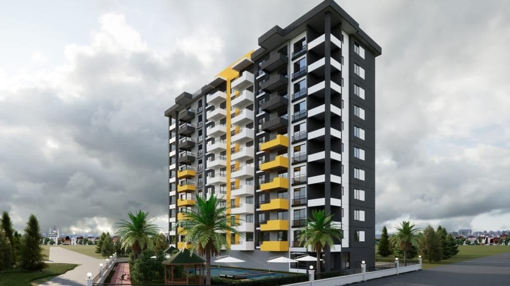 Квартира в Мерсине, Турция, 55 м2