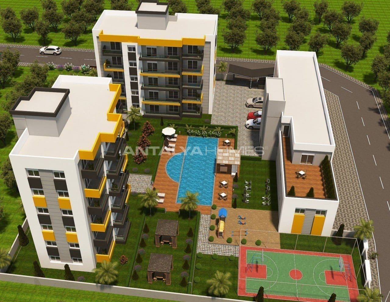 Апартаменты в Анталии, Турция, 65 м2, фото 4