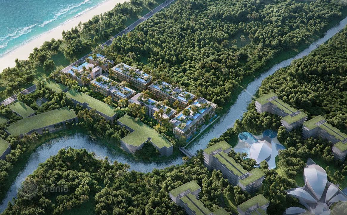 Жилой комплекс с бассейнами и спа-центром в 50 метрах от пляжа Банг Тао, Пхукет, Таиланд