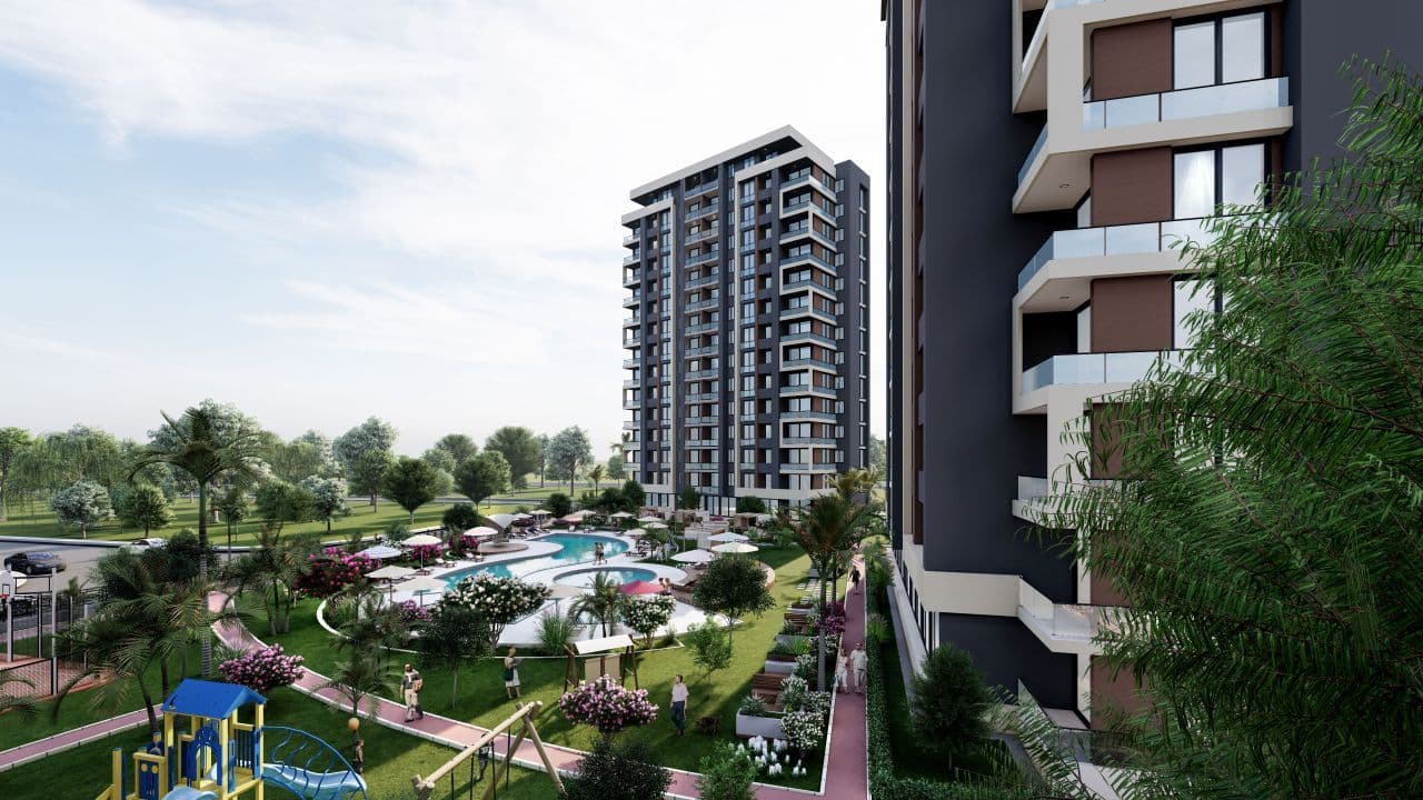 Апартаменты в Мерсине, Турция, 120 м2