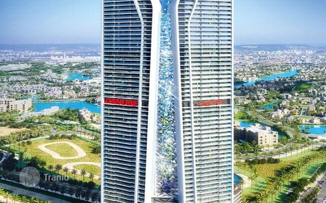 Высотный жилой комплекс Diamondz в районе Jumeirah Lake Towers, Дубай, ОАЭ