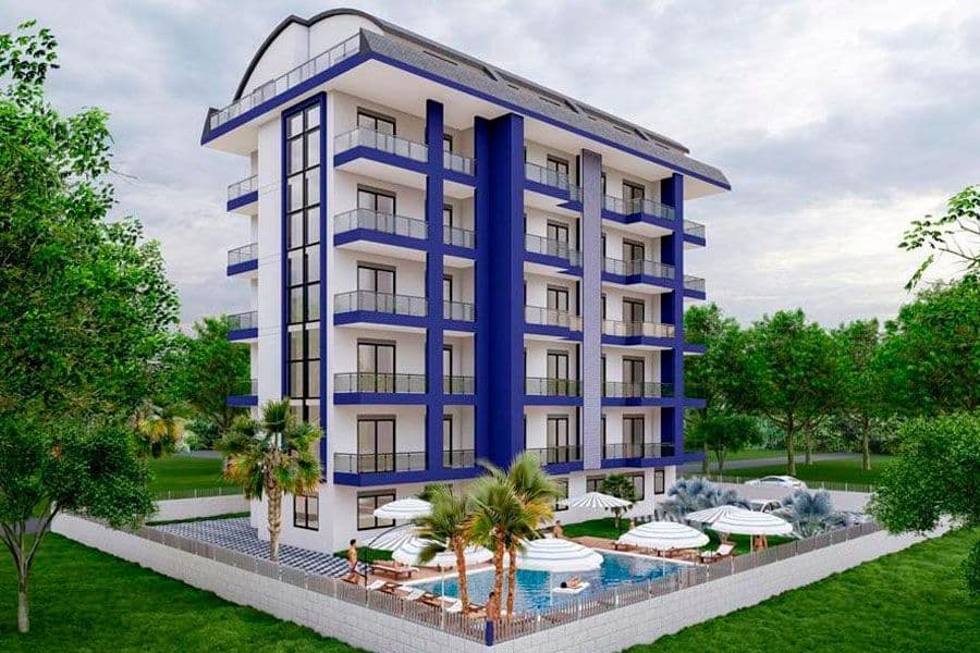Квартира в Авсалларе, Турция, 55 м2