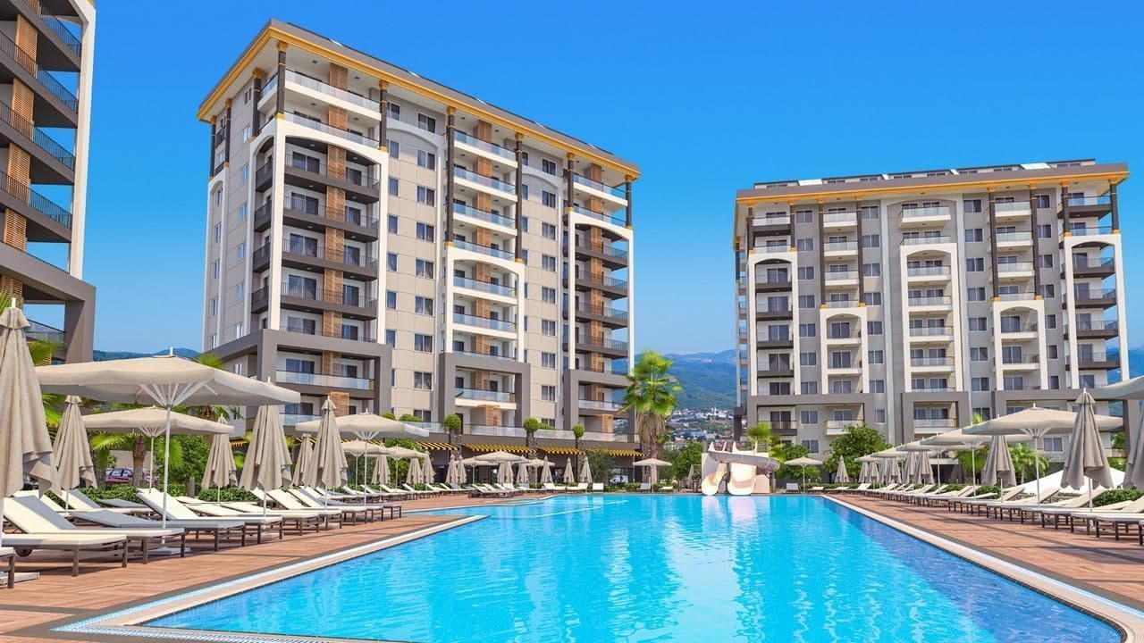 Квартира в Авсалларе, Турция, 46 м2