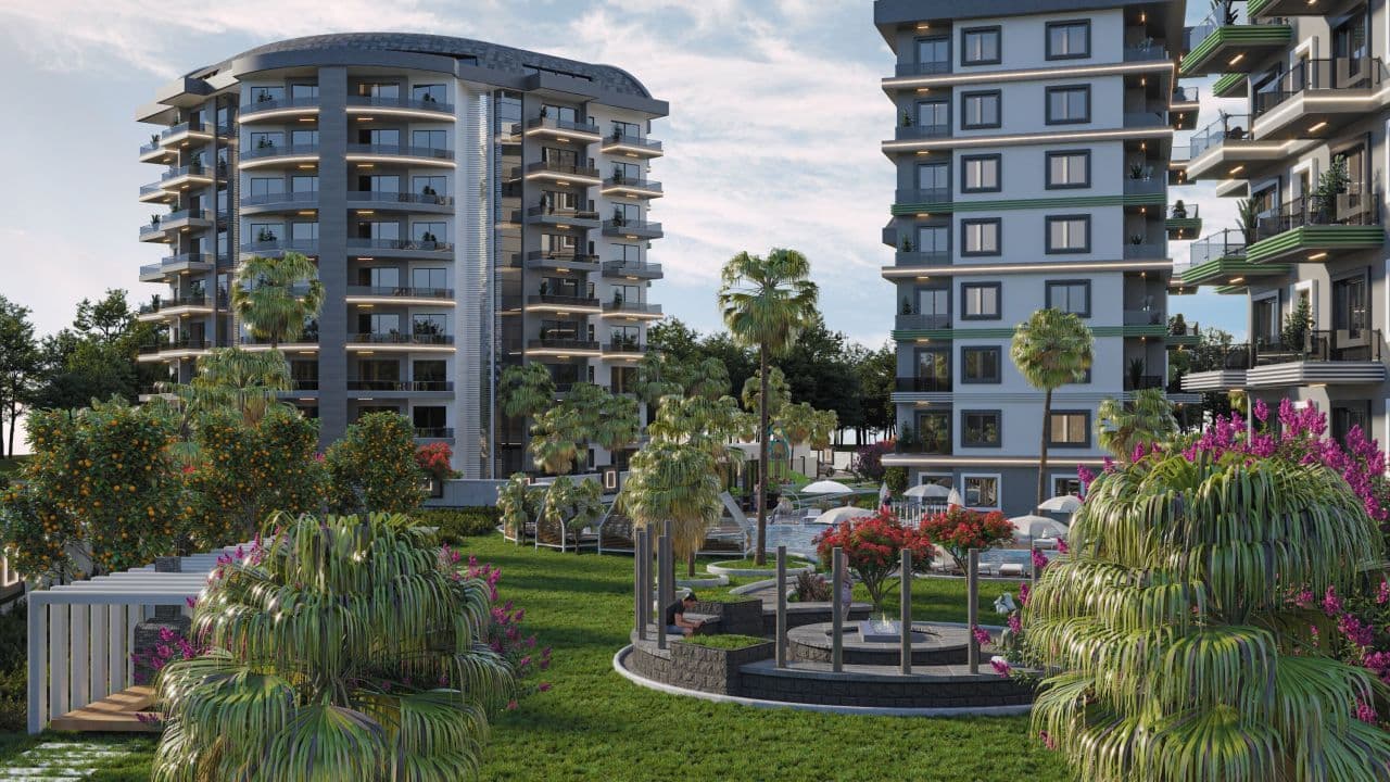 Квартира в Авсалларе, Турция, 45 м2, фото 3