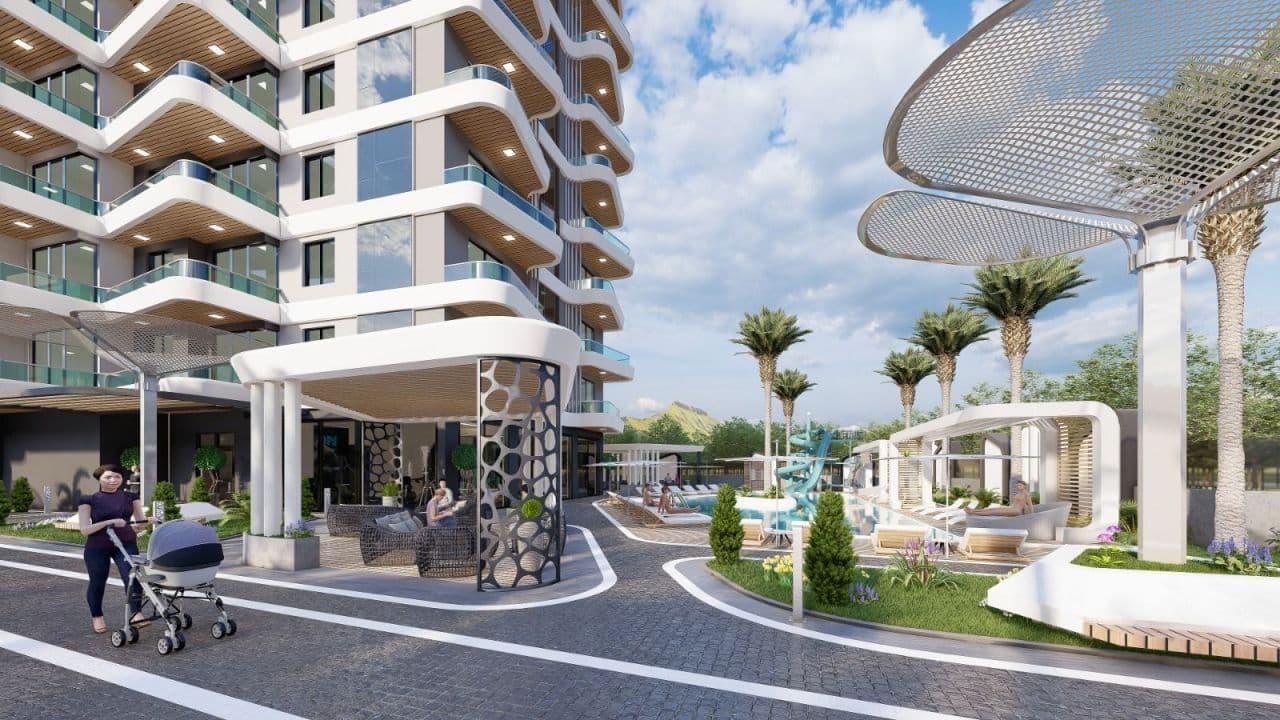 Квартира в Алании, Турция, 55 м2, фото 4