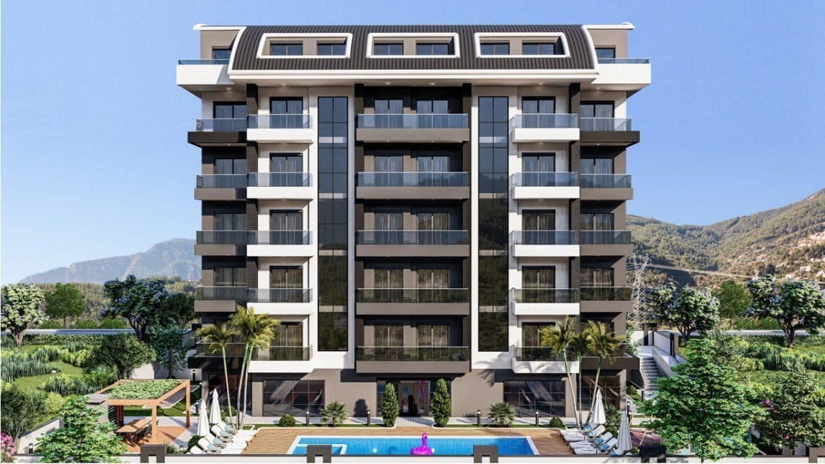Квартира в Авсалларе, Турция, 55 м2