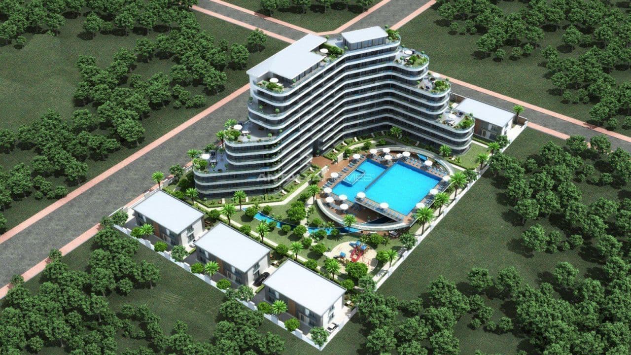 Апартаменты в Анталии, Турция, 37 м2, фото 3