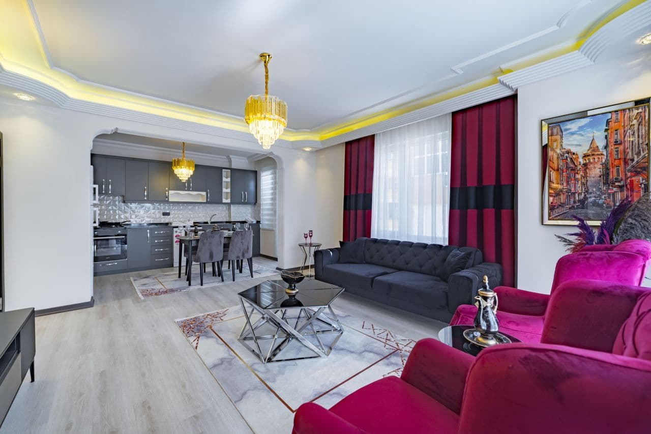 Квартира в Алании, Турция, 125 м2