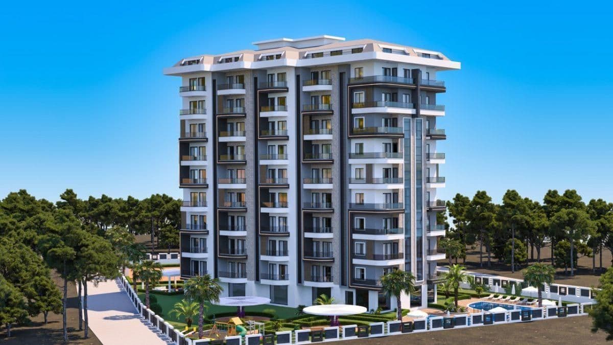 Квартира в Авсалларе, Турция, 43 м2
