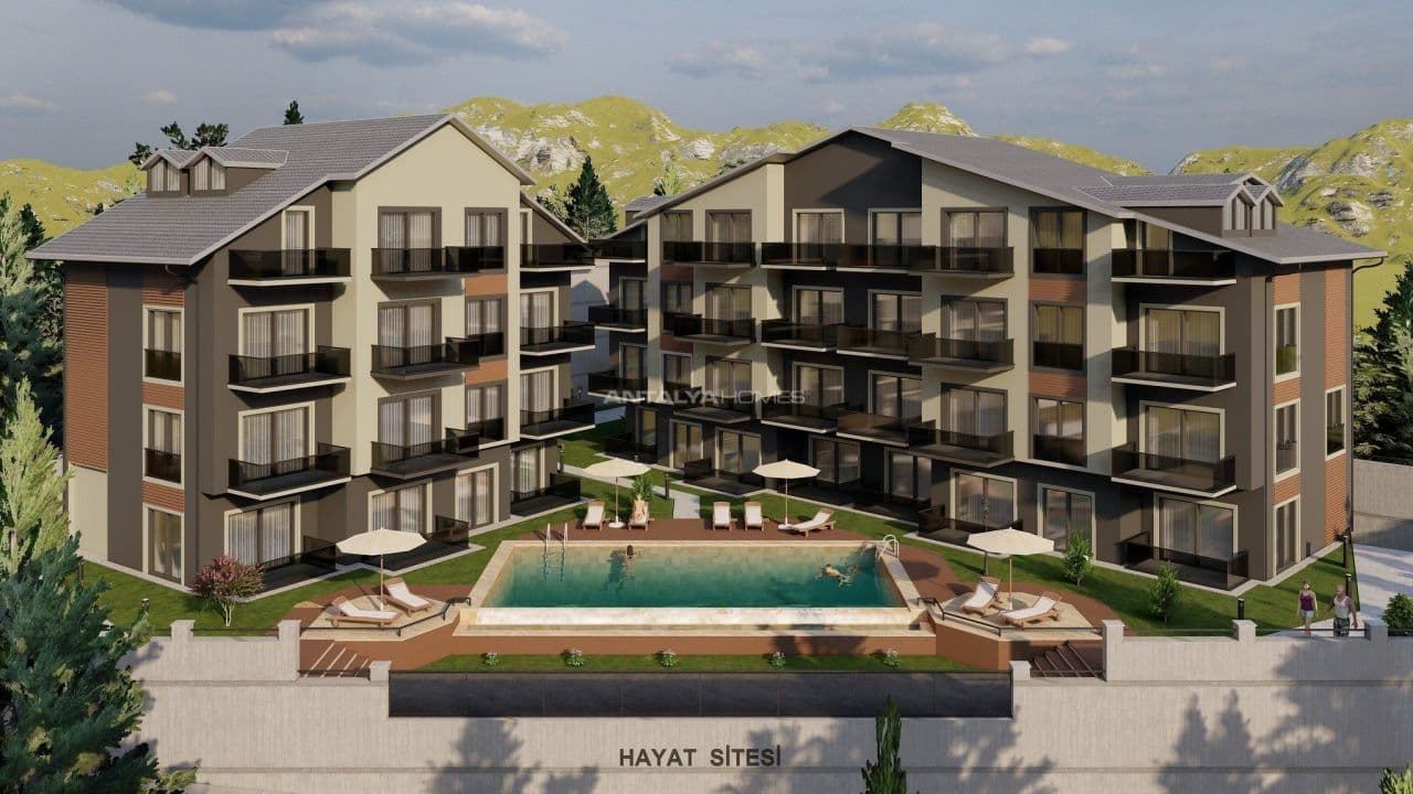 Апартаменты в Фетхие, Турция, 52 м2