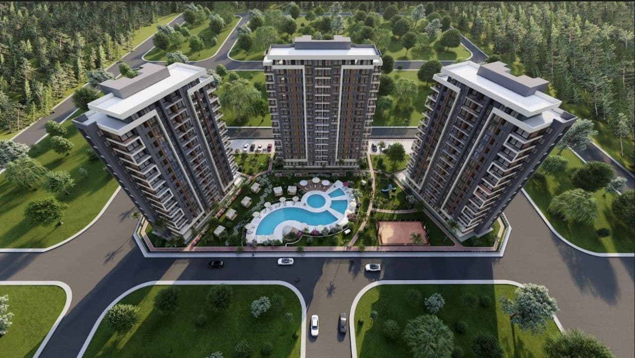 Квартира в Мерсине, Турция, 55 м2