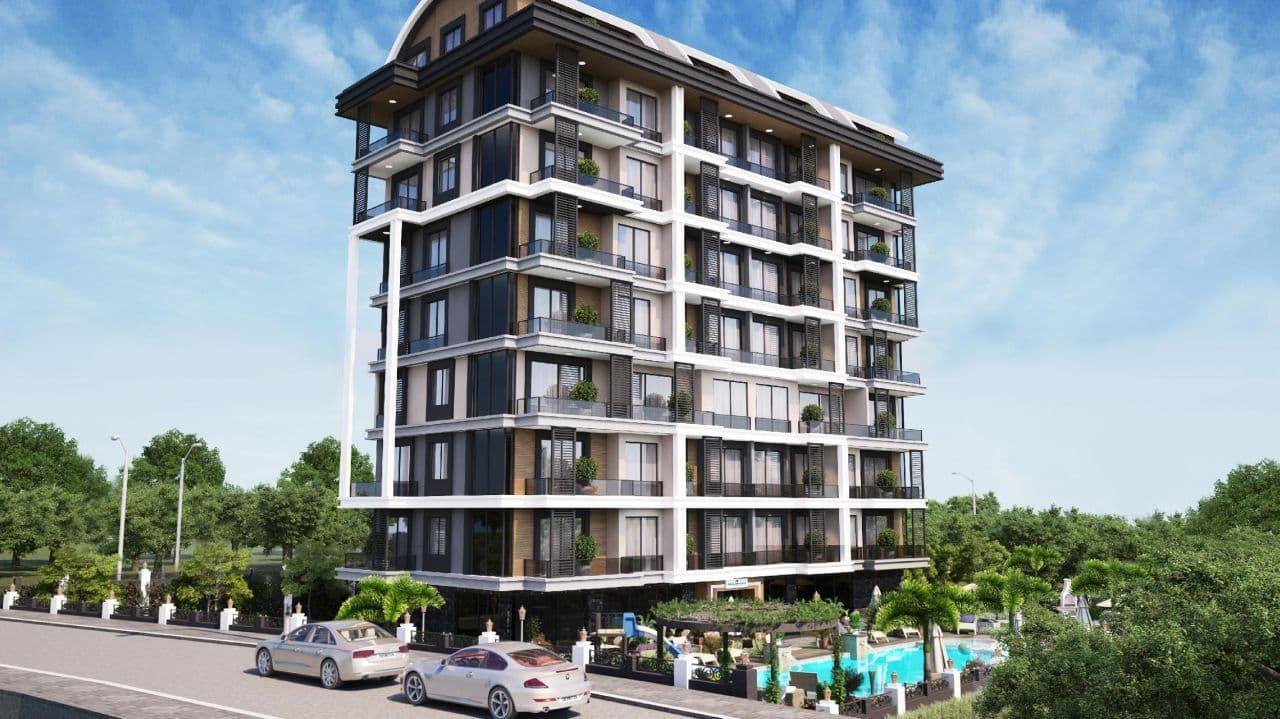 Квартира в Авсалларе, Турция, 43 м2
