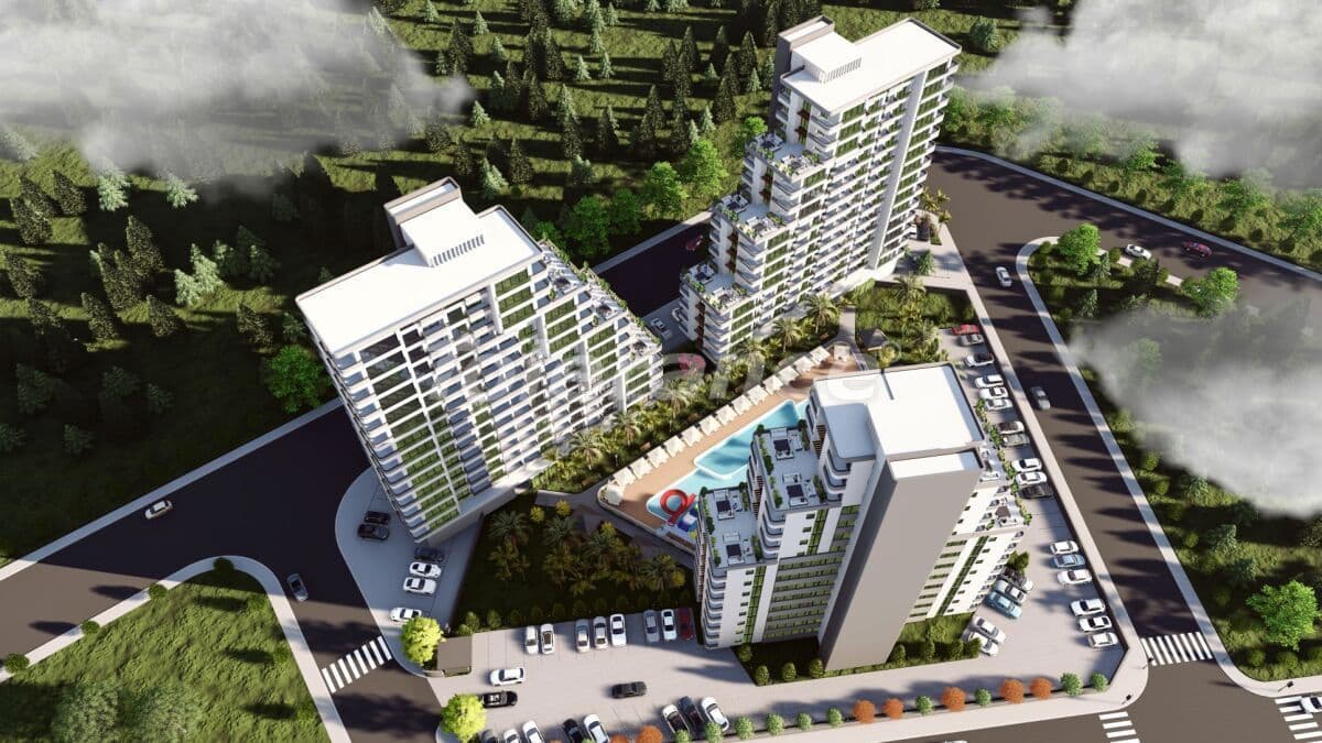 Апартаменты в Мерсине, Турция, 62 м2
