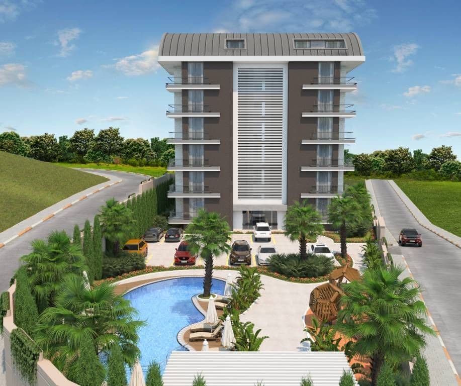 Квартира в Авсалларе, Турция, 52 м2