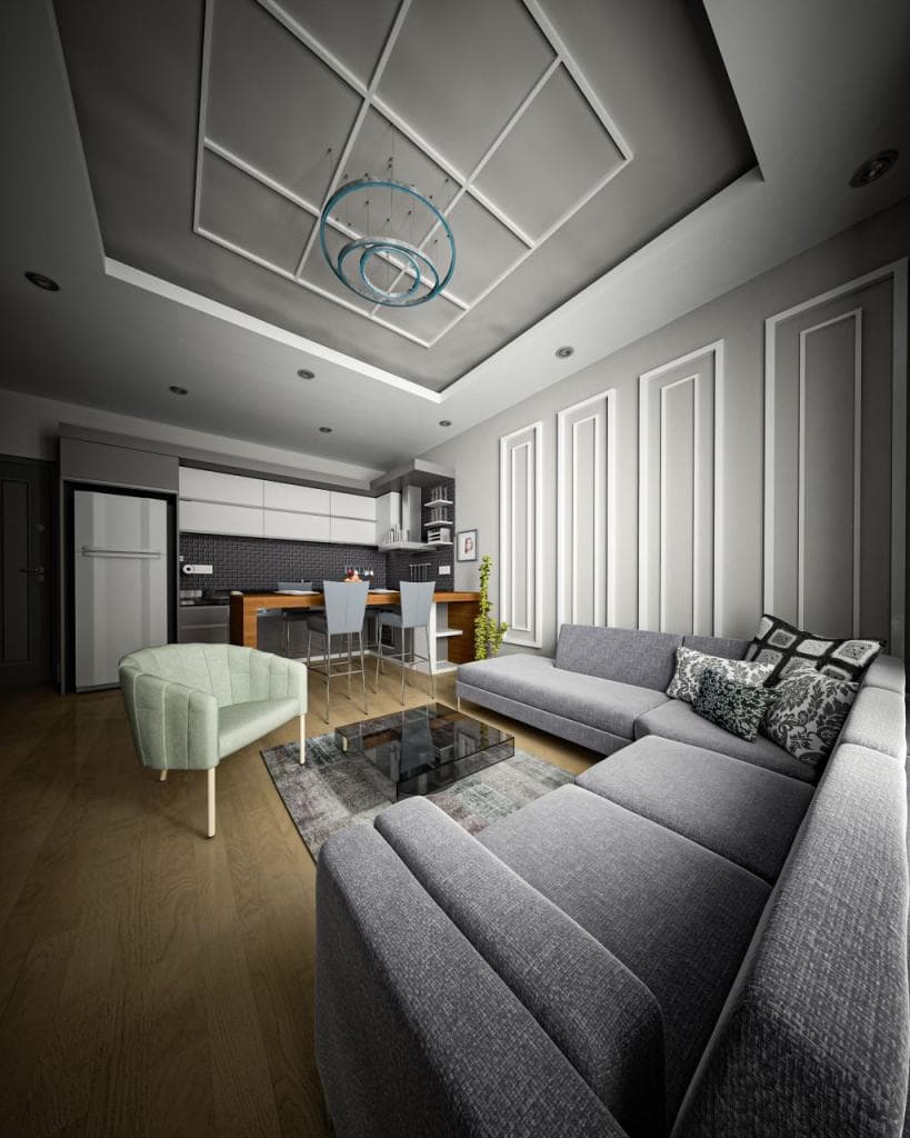 Апартаменты в Алании, Турция, 55 м2, фото 3