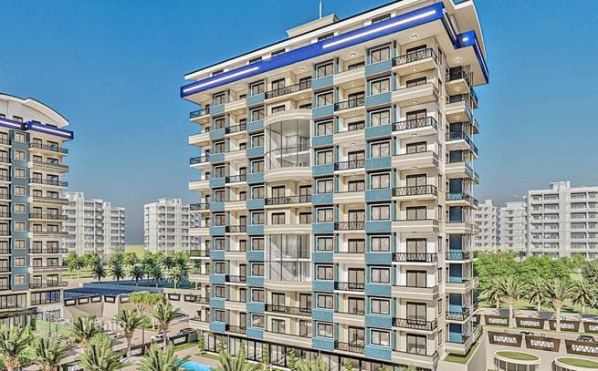 Апартаменты в современном жилом комплексе, Авсаллар, Турция, фото 2