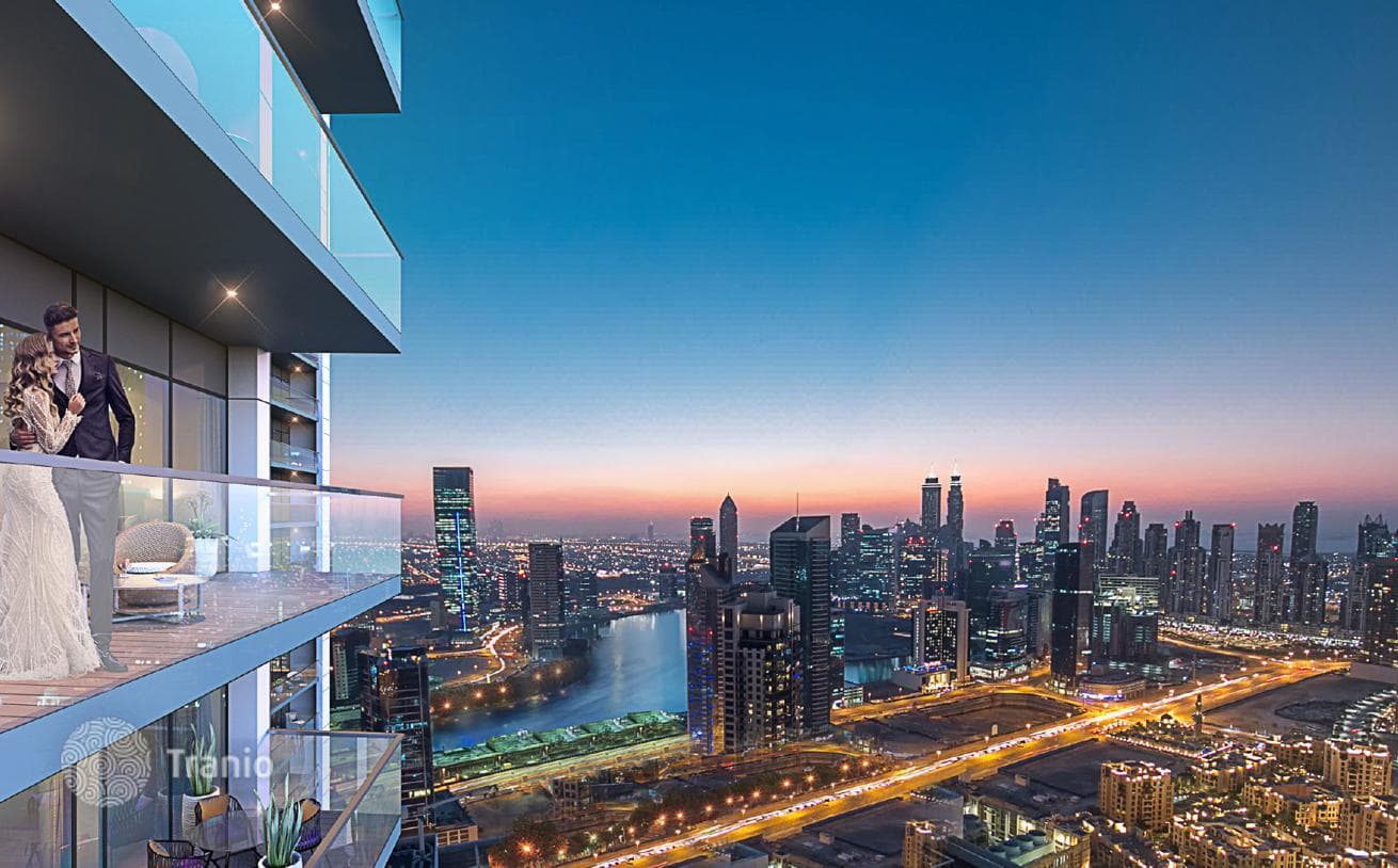 Жилой комплекс Reva Residences с видом на город, парк, водный канал, Business Bay, Дубай, ОАЭ, фото 5