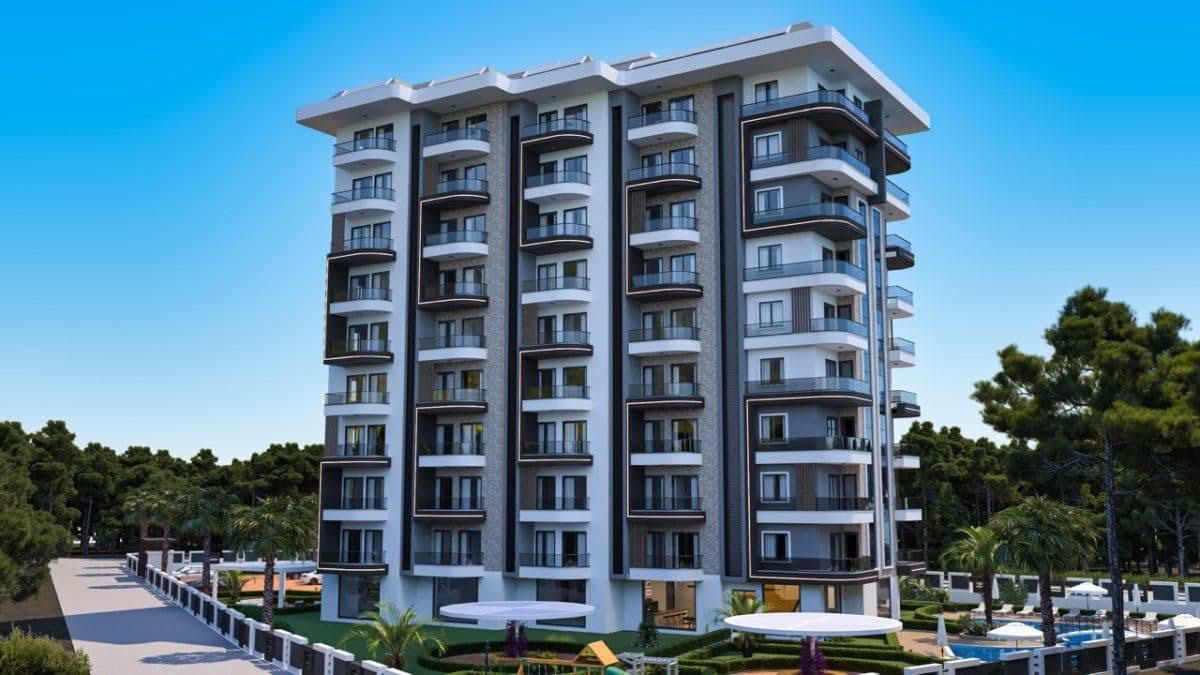 Квартира в Авсалларе, Турция, 43 м2, фото 4