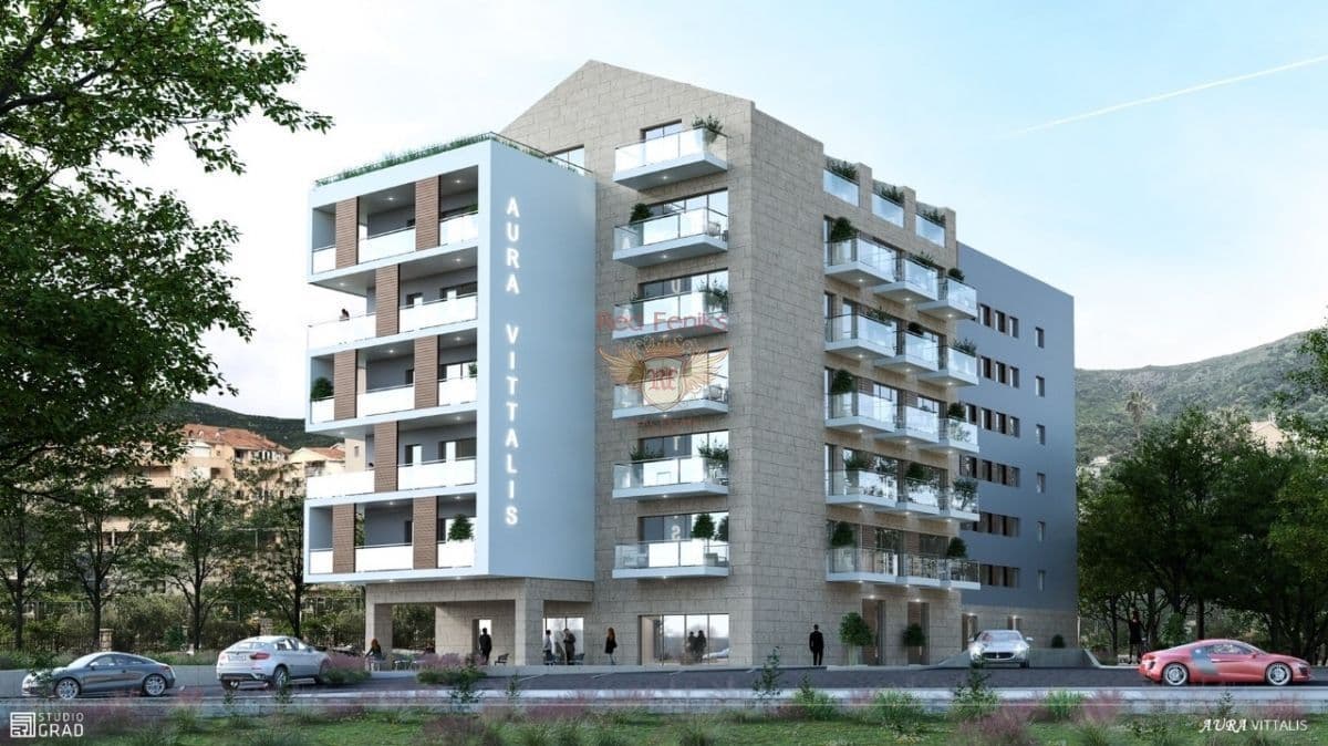 Квартира в Будве, Черногория, 53 м2