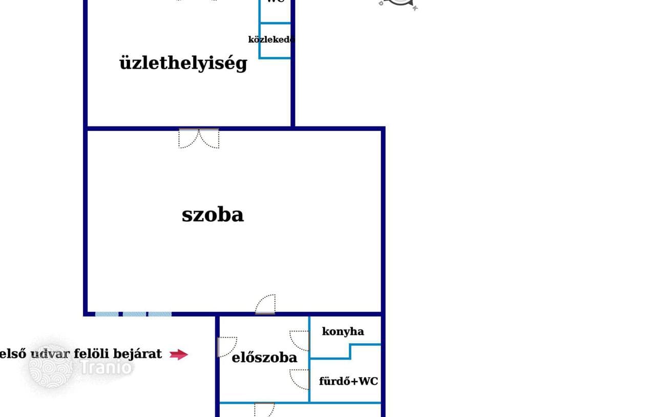 3-комнатная квартира 80 м² в Районе V (Белварош-Липотвароше), Венгрия
