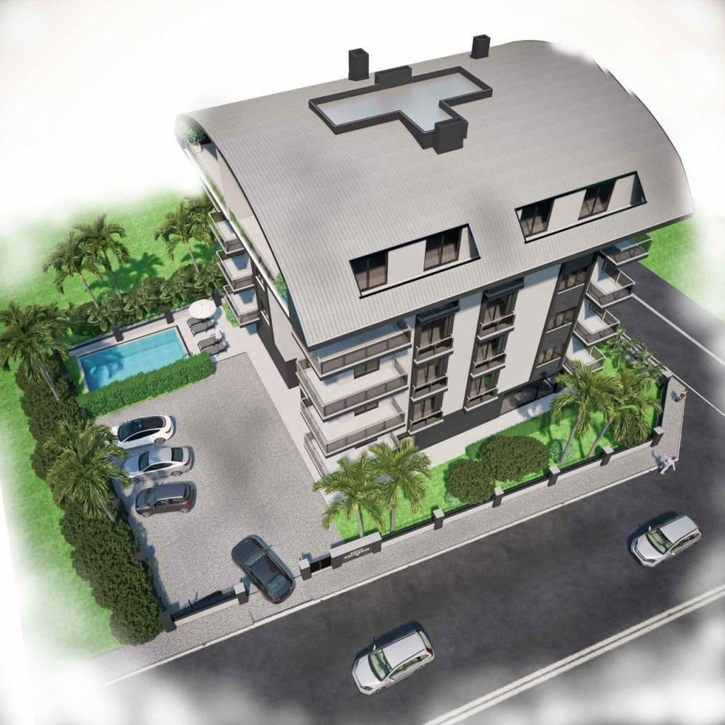 Квартира в Авсалларе, Турция, 58 м2, фото 3