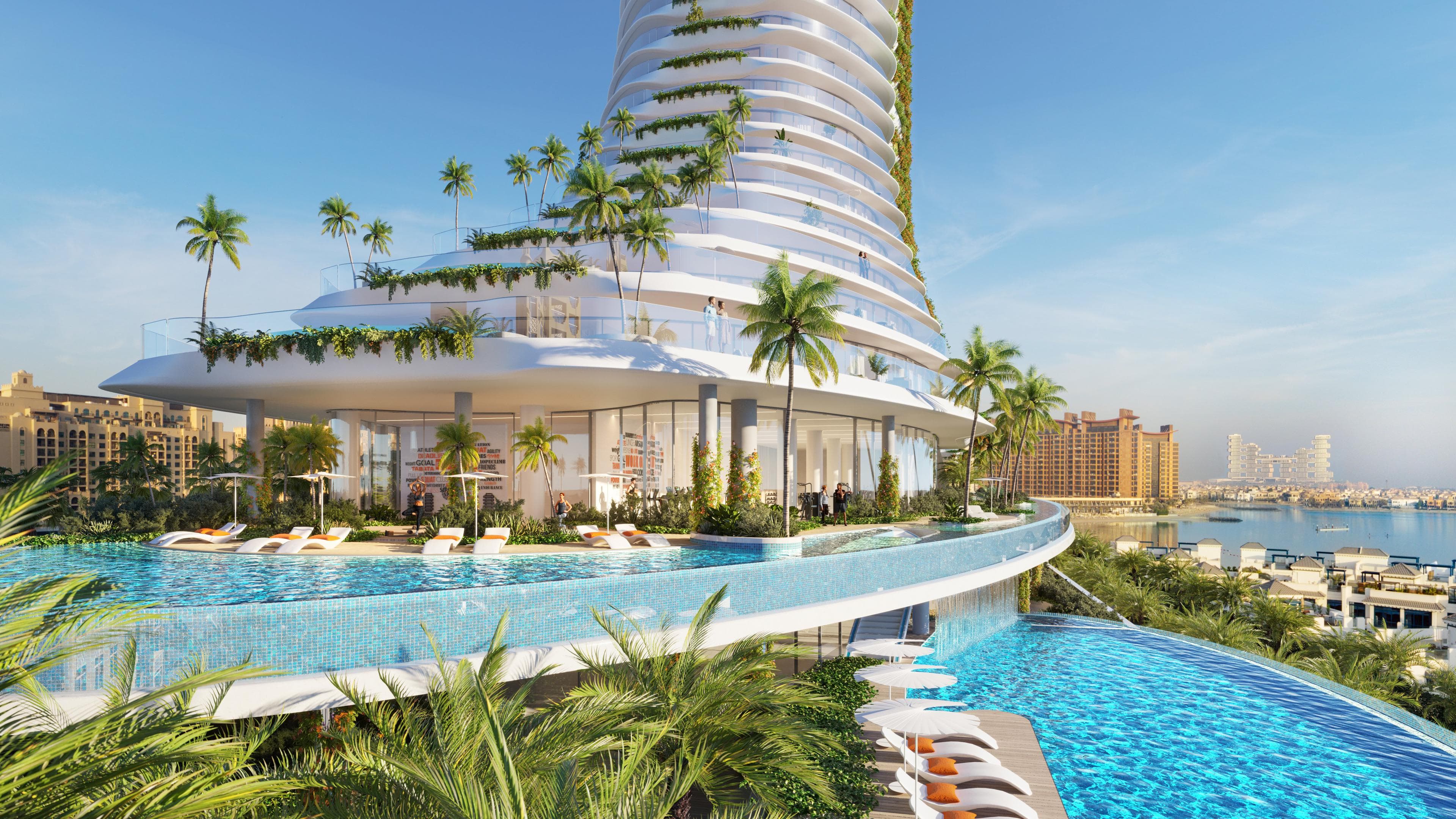 The Palm Jumeirah, Dubai, UAE