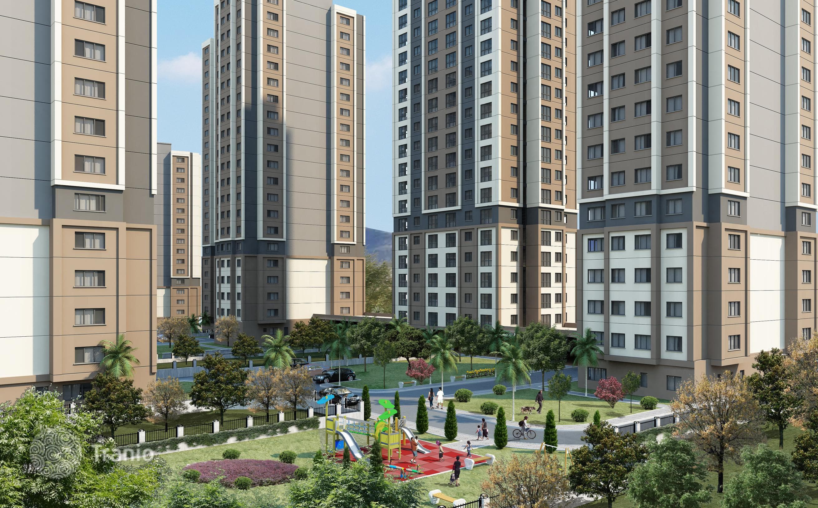 Современные квартиры 1+1/2+1/3+1/4+1 на продажу в центре Картал Стамбул. Подходит для вида на жительство, фото 5