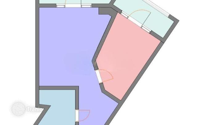 2-комнатная квартира 51 м² в Тбилиси (город), Грузия