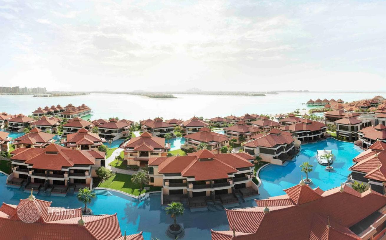 Престижный апарт-отель Anantara South Palm Jumeirah прямо на пляже в районе The Palm Jumeirah, Дубай, ОАЭ