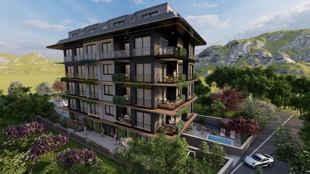 Квартира в Кестеле, Турция, 52 м2