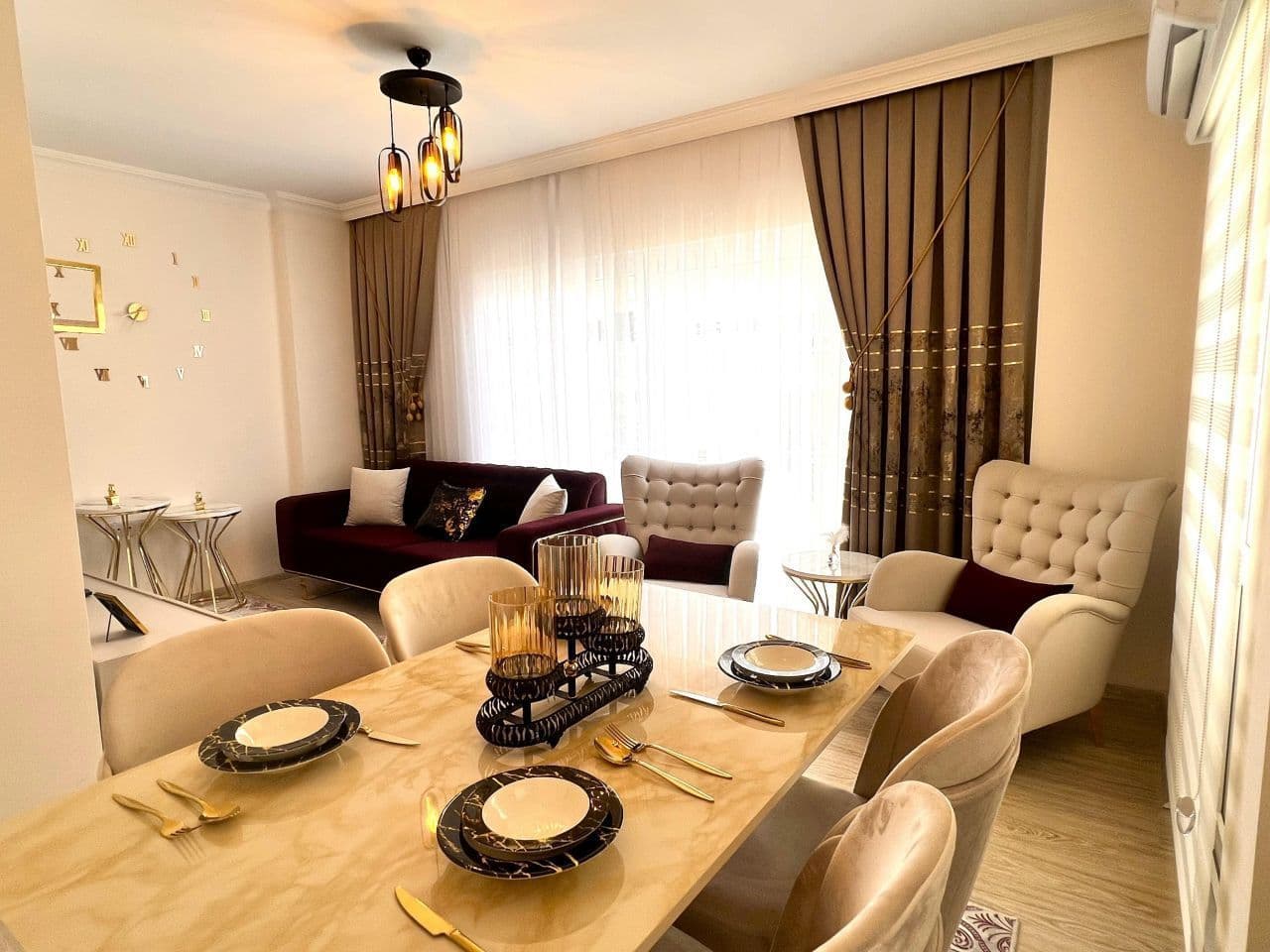 Квартира в Алании, Турция, 90 м2