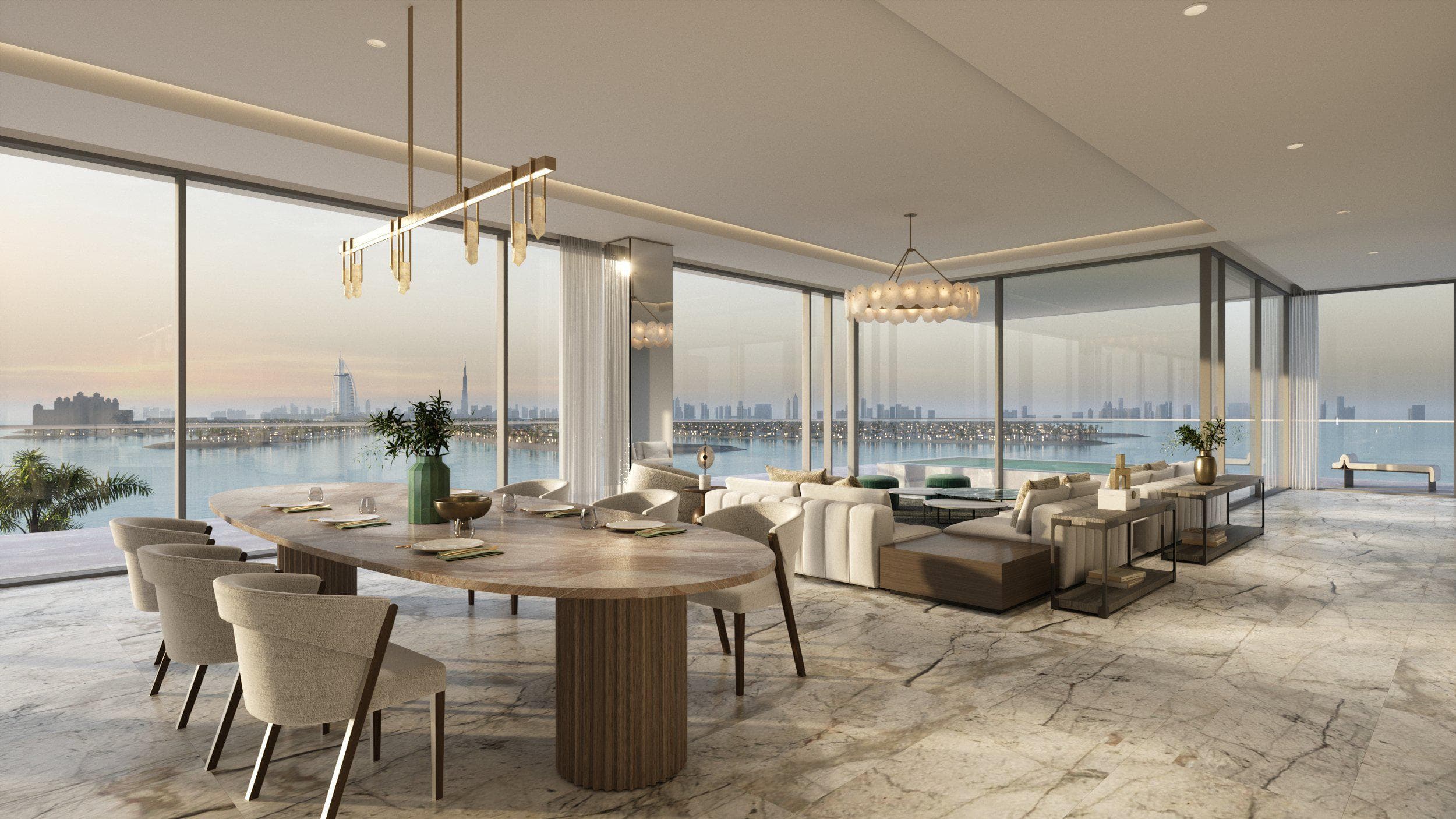 The Palm Jumeirah, Dubai, UAE, фото 2